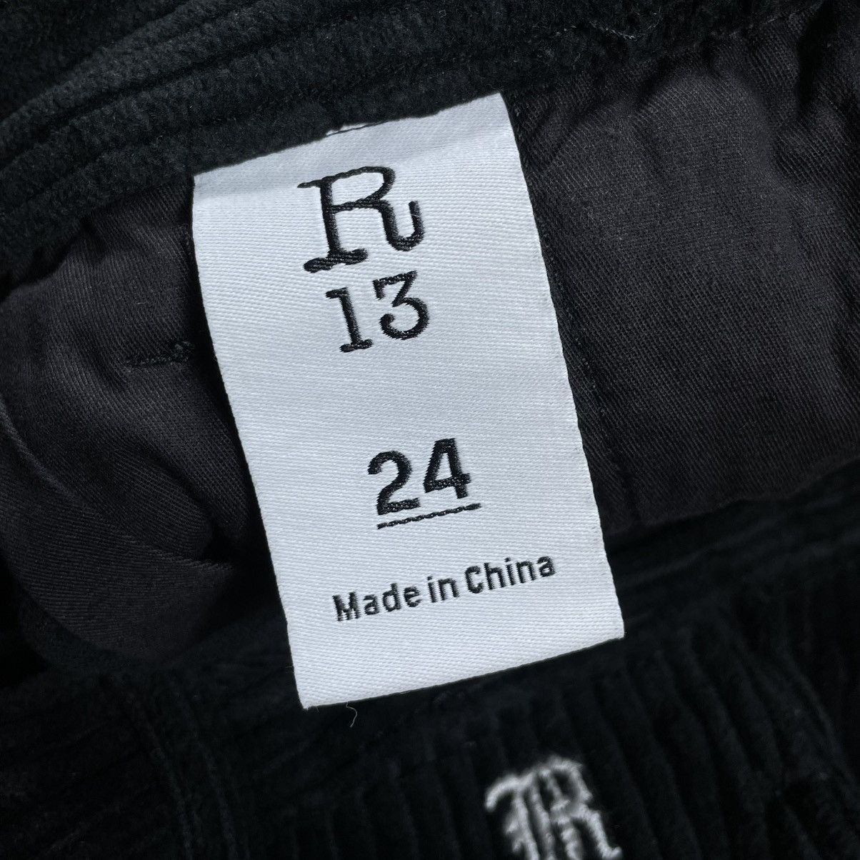 R13 R13 LOGO WIDE LEG CHINO PANT Size 31" - 9 Thumbnail