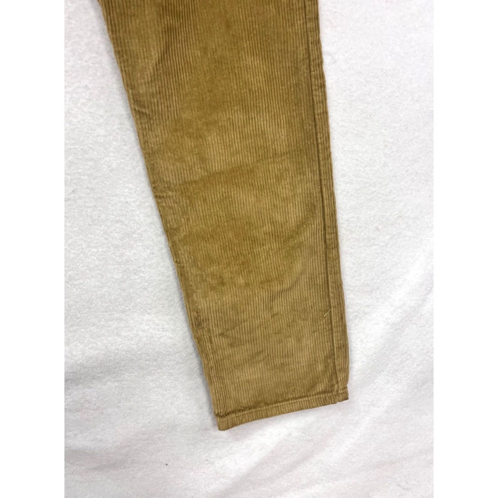 Levi's Levi's Corduroy Pants 33X30 Regular 5-Pocket Tan Brown Corduroy Levi's 500 Series Mens Pants Size US 33 - 7 Thumbnail