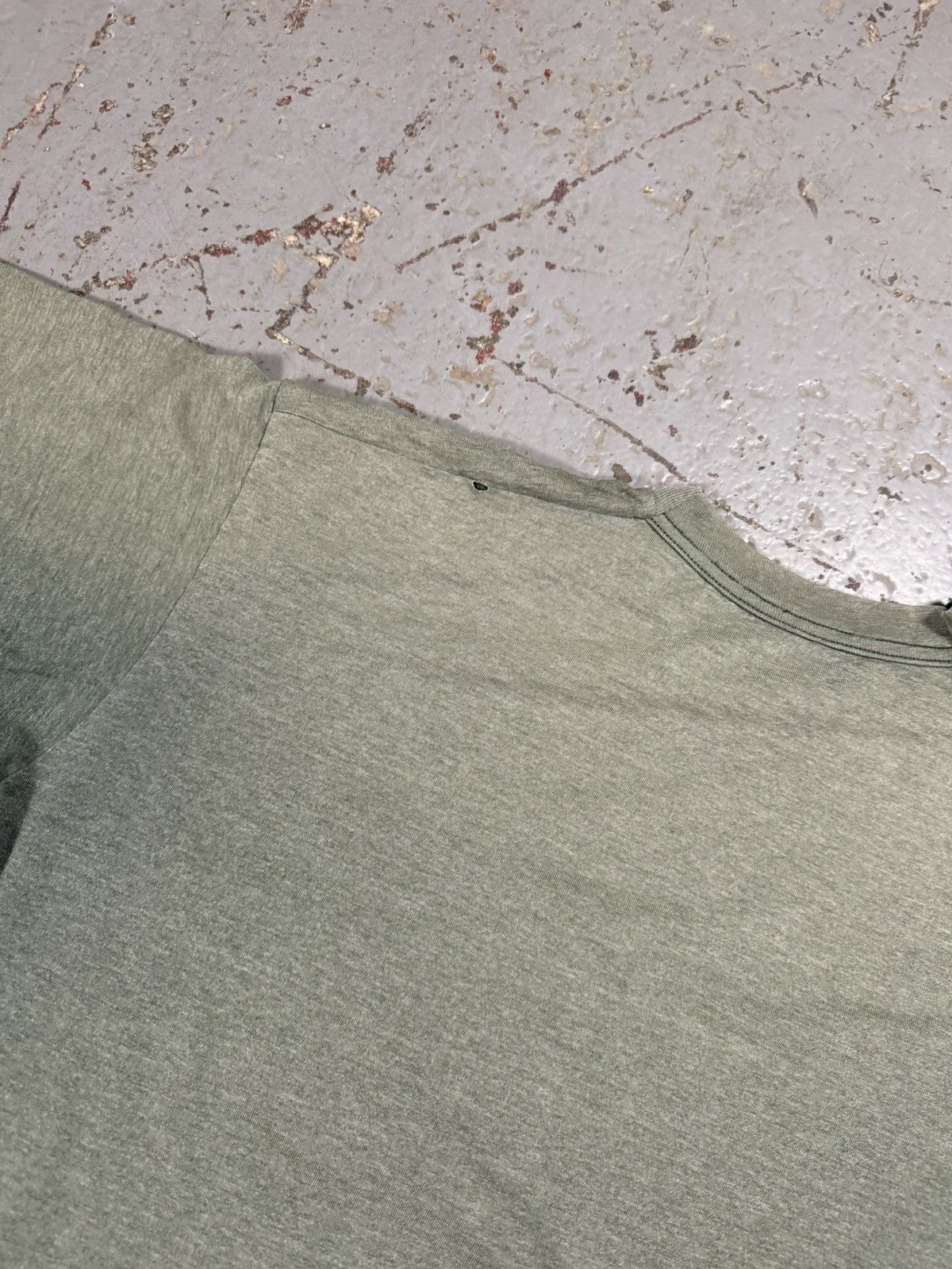 Other Vintage Single Stitch Sun Faded Blank Green Tee Size US XL / EU 56 / 4 - 6 Thumbnail
