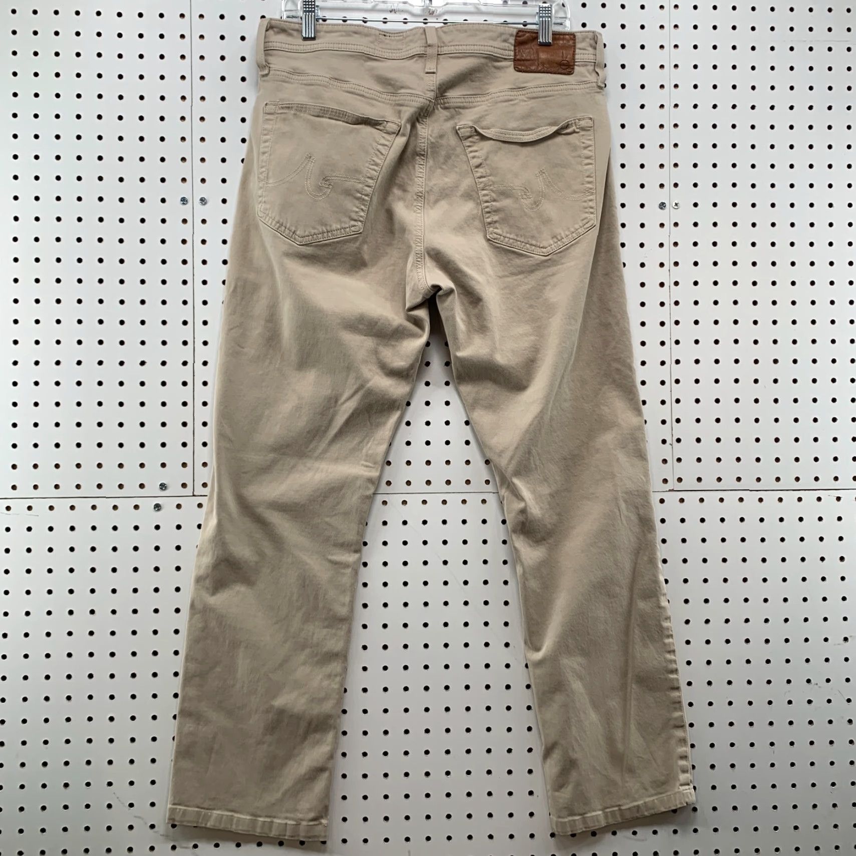 Vintage VINTAGE AG Adriano Goldschmied Chino Pants Beige Tan Size 34 35X28 Unisex Adults Pants Beige Tan 34 35X28 Regular Inseam 28 M L Mens Womens Girls Boys Size US 34 / EU 50 - 7 Thumbnail