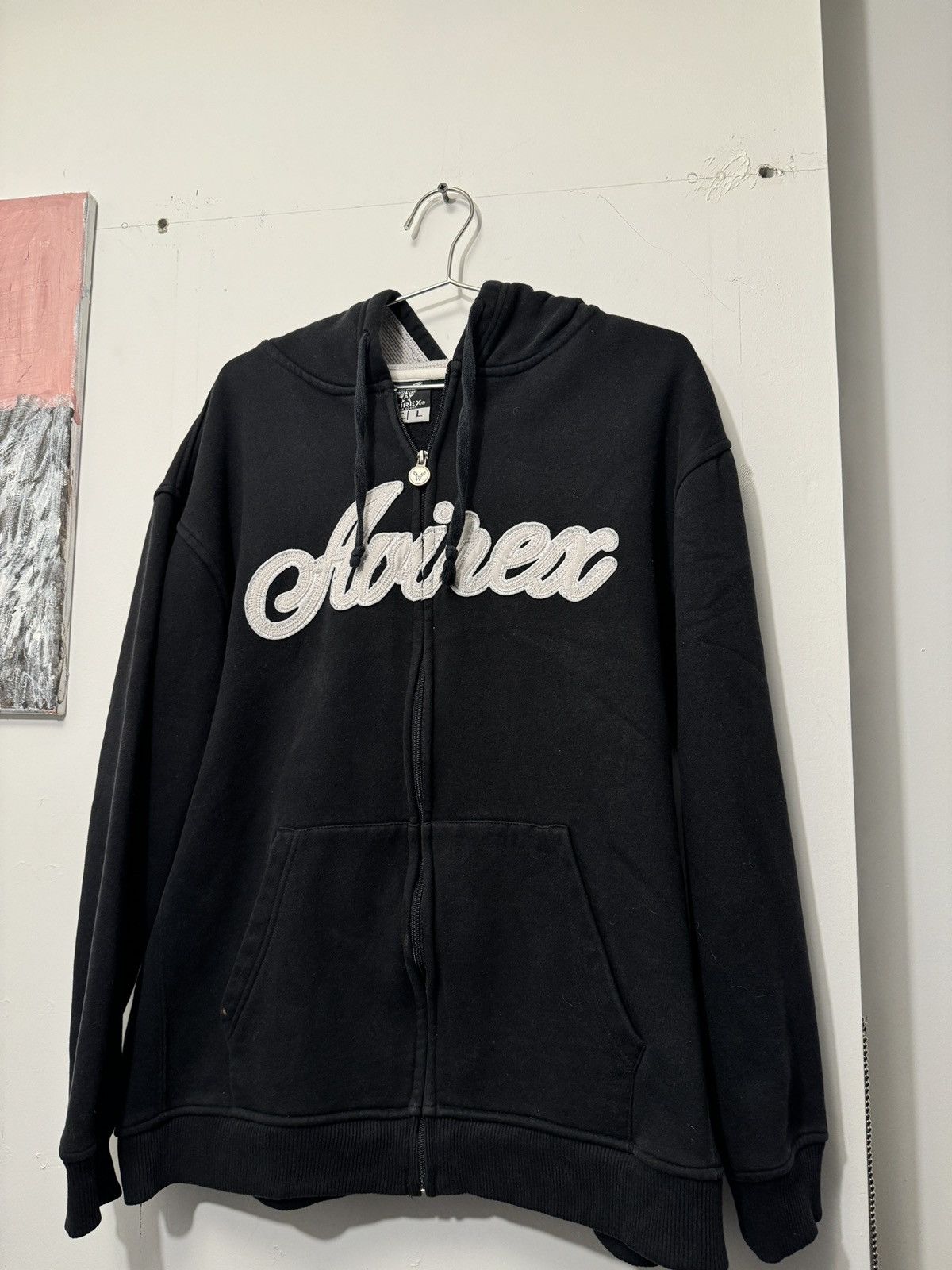 Avirex Vintage Avirex Embroidered Zip Up Hoodie Size US L / EU 52-54 / 3 - 3 Thumbnail