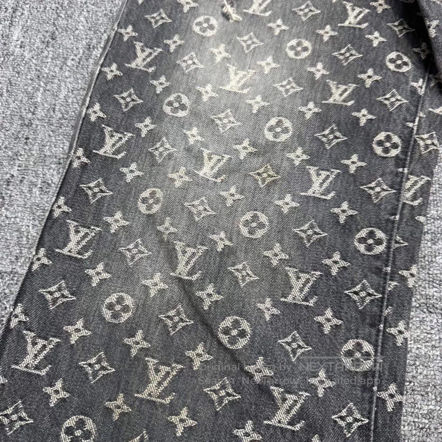 Louis Vuitton louis vuitton distressed embroidered denim pants. Size US 29 - 7 Thumbnail