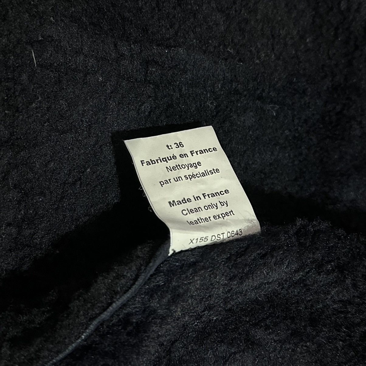 agnes b. Agnès b. Made in France Double-Face Sheepskin Perfecto Size XS / US 0-2 / IT 36-38 - 7 Thumbnail