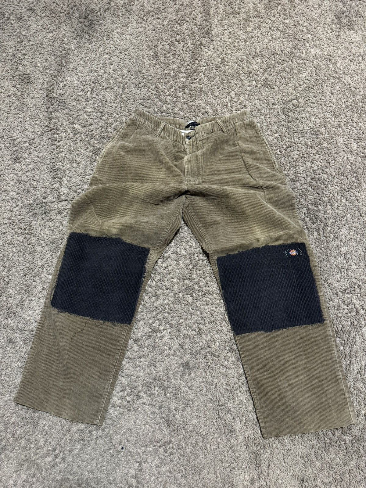 Other × Vintage Brown Custom double knee corduroys Size US 36 / EU 52 - 1 Thumbnail
