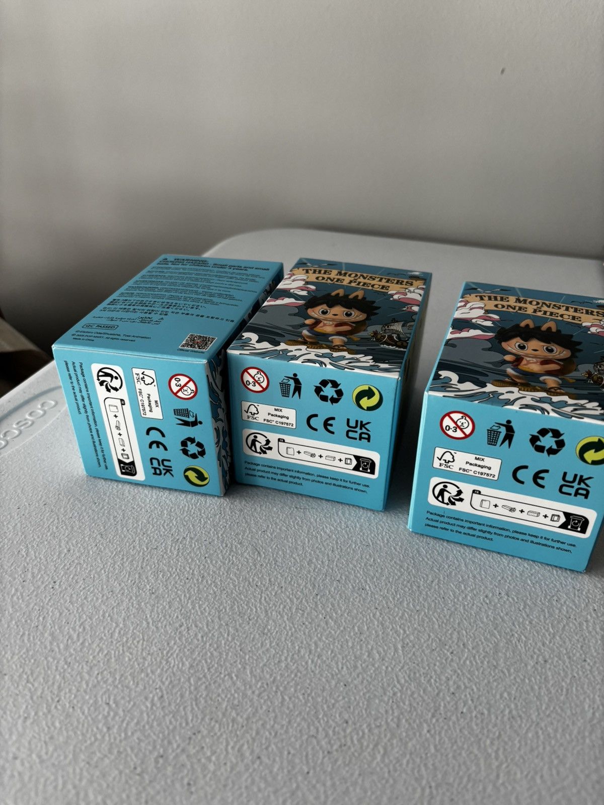 POP MART 3 x One Piece Pop Mart blind boxes Size ONE SIZE - 4 Thumbnail