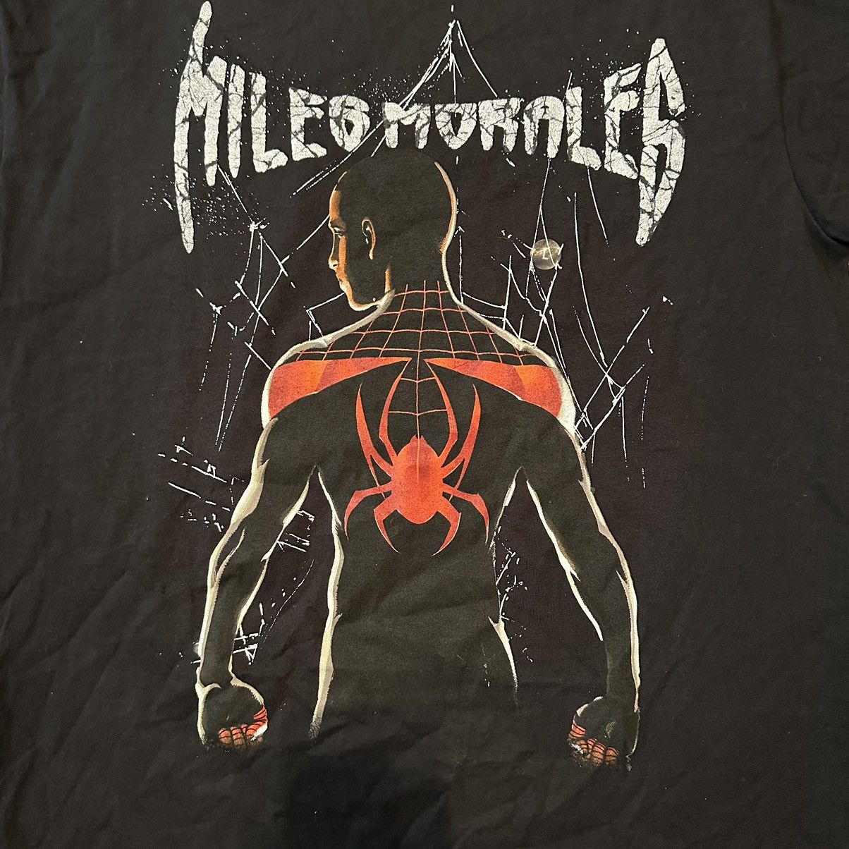 Marvel Comics Miles Morales Spiderman T shirt (NWT) Size US L / EU 52-54 / 3 - 5 Thumbnail