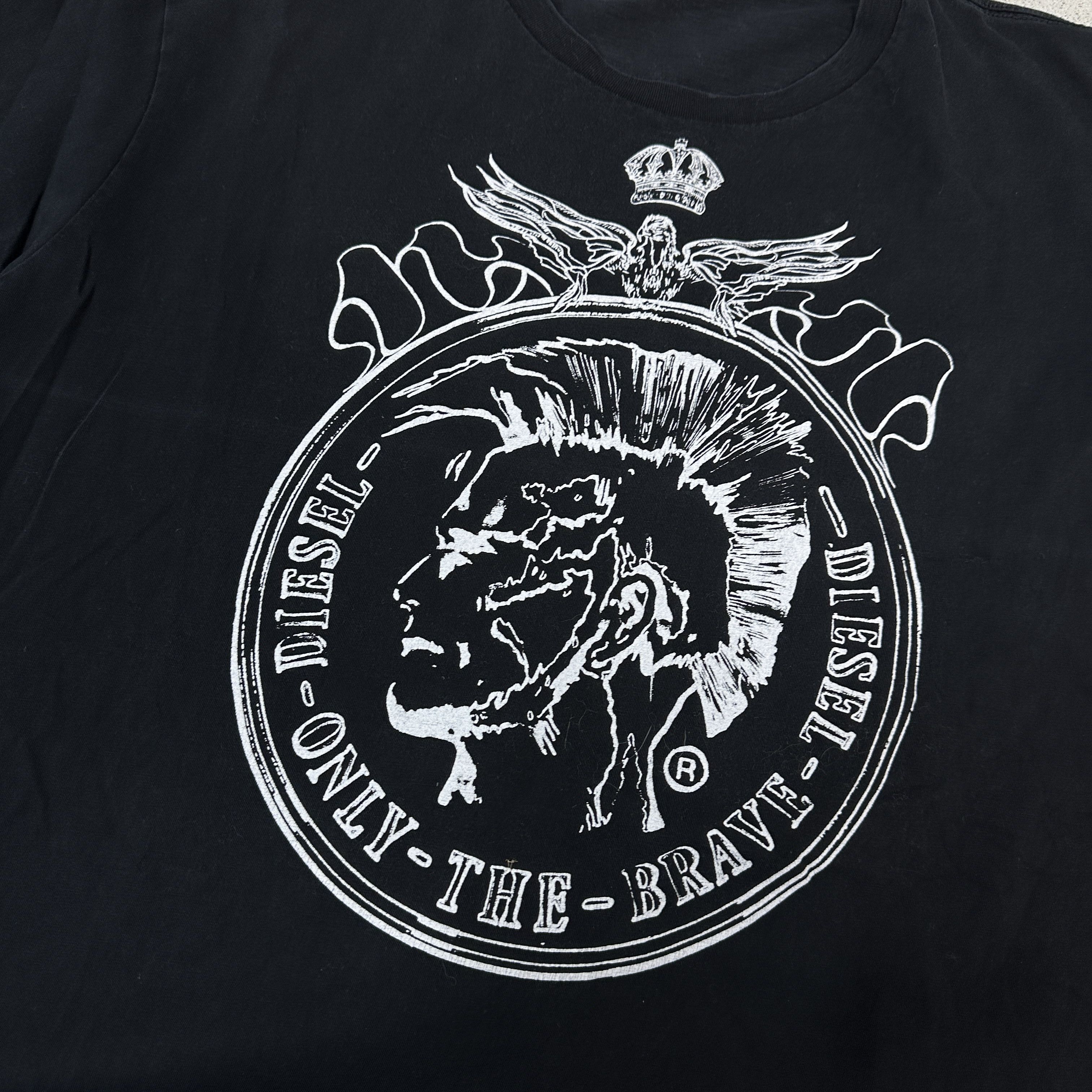 Diesel × Vintage Vintage Diesel T-shirt Size US L / EU 52-54 / 3 - 3 Thumbnail