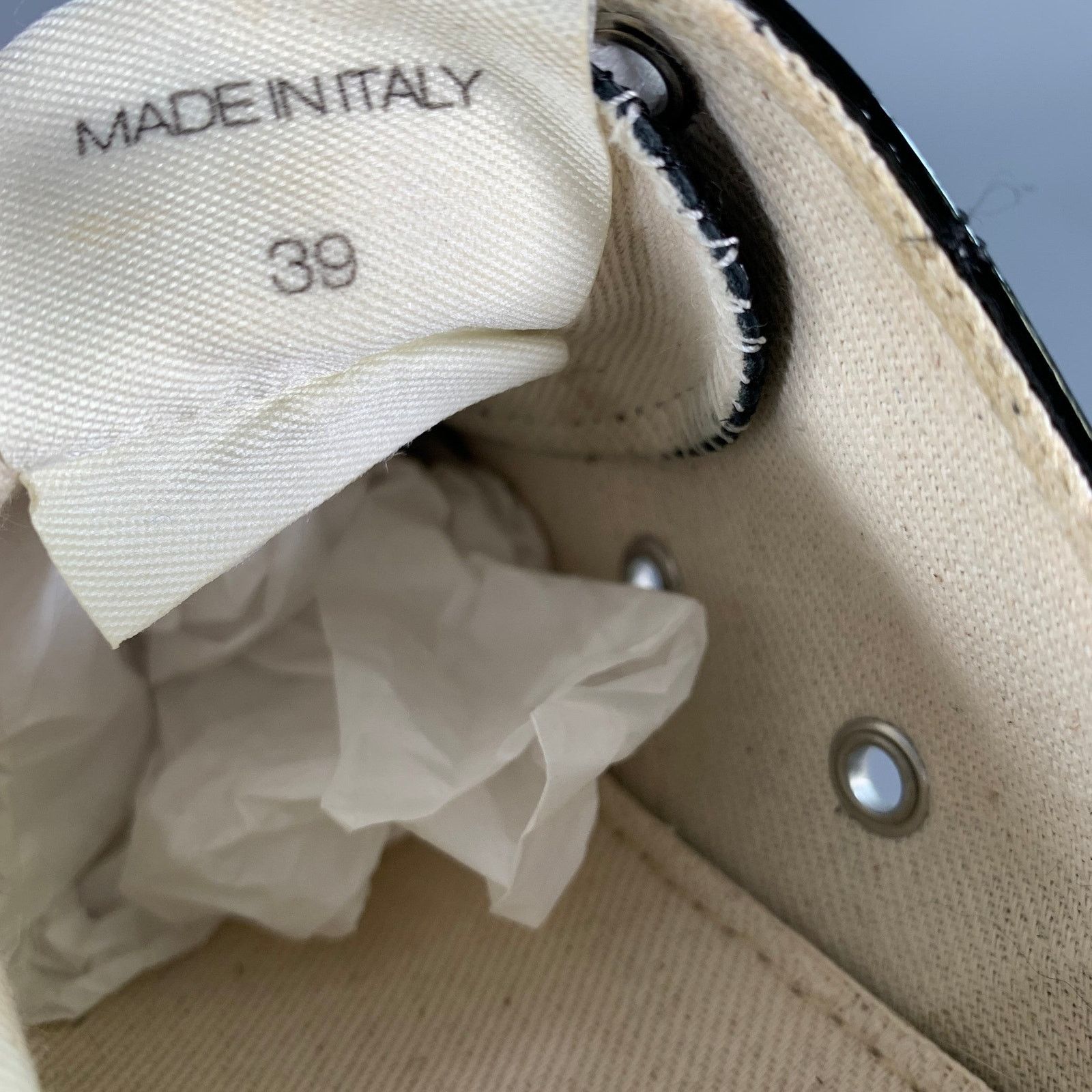 Marni MARNI Size 9 Black White Leather Calf Sneakers Size US 9 / IT 39 - 7 Thumbnail