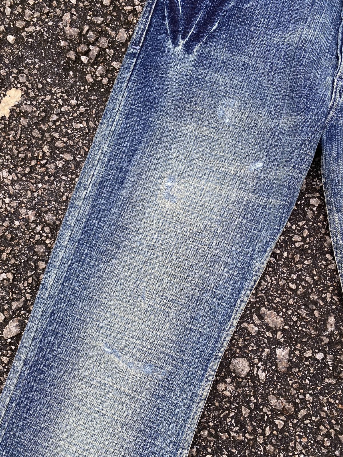 Diesel × Japanese Brand × Tornado Mart 1990s - Vintage Diesel Astronomy Design Flare Denim Size US 32 / EU 48 - 7 Thumbnail