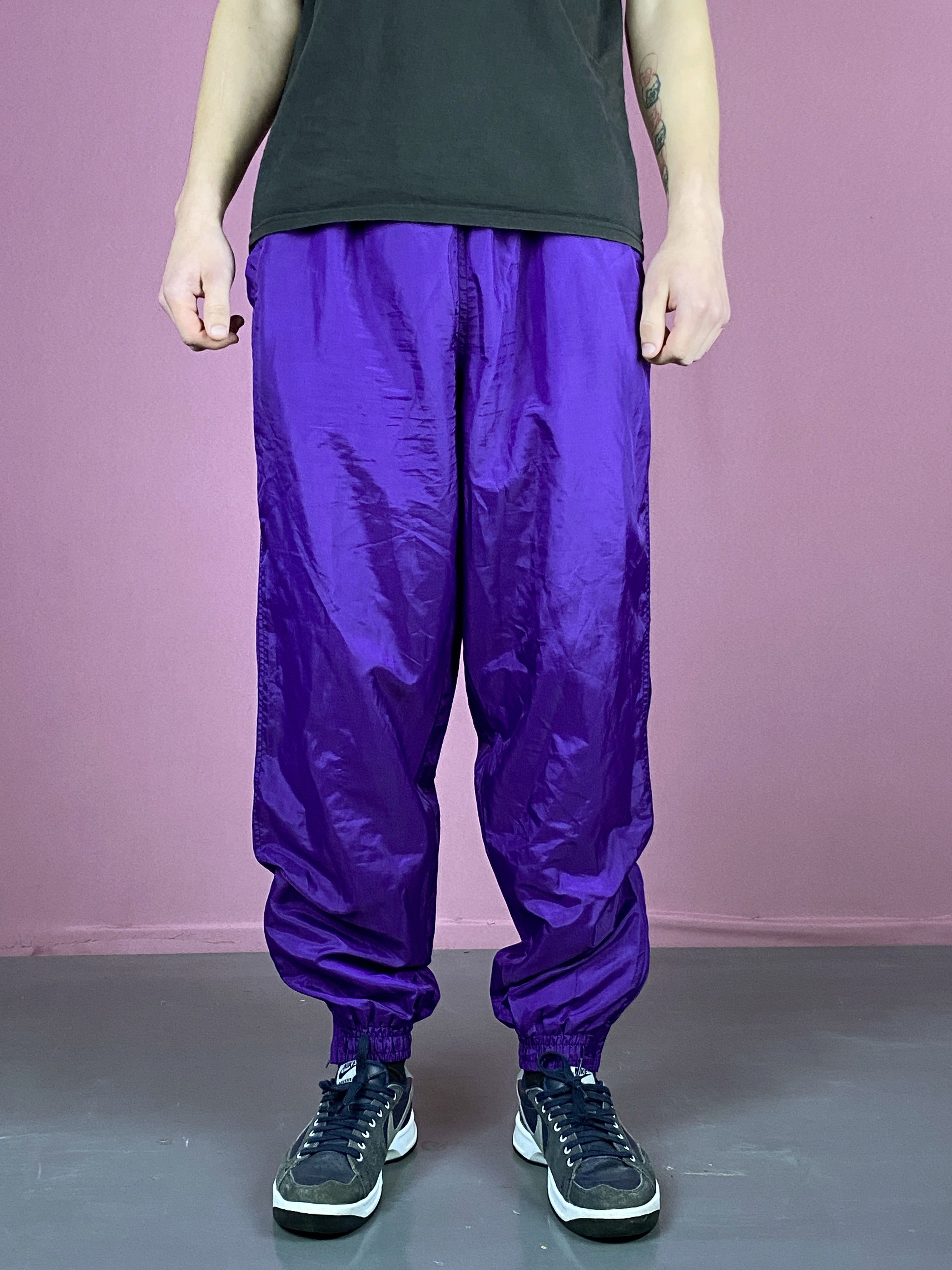 Designer × Vintage 90s Vintage Men's Track Pants - XL Size US 38 / EU 54 - 3 Thumbnail