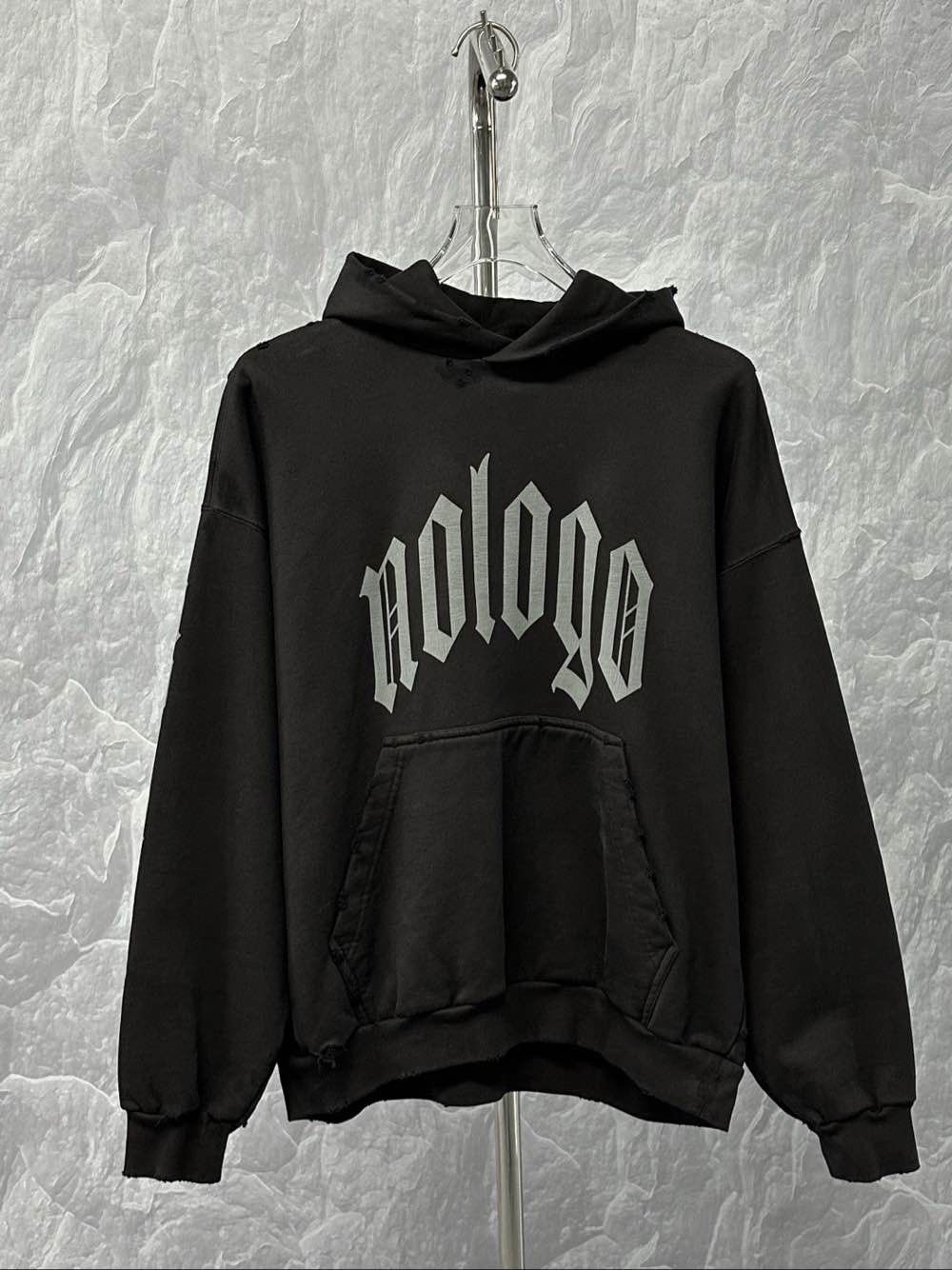Balenciaga Balenciaga Logo Print Hoodie Size S Size US S / EU 44-46 / 1 - 1 Thumbnail