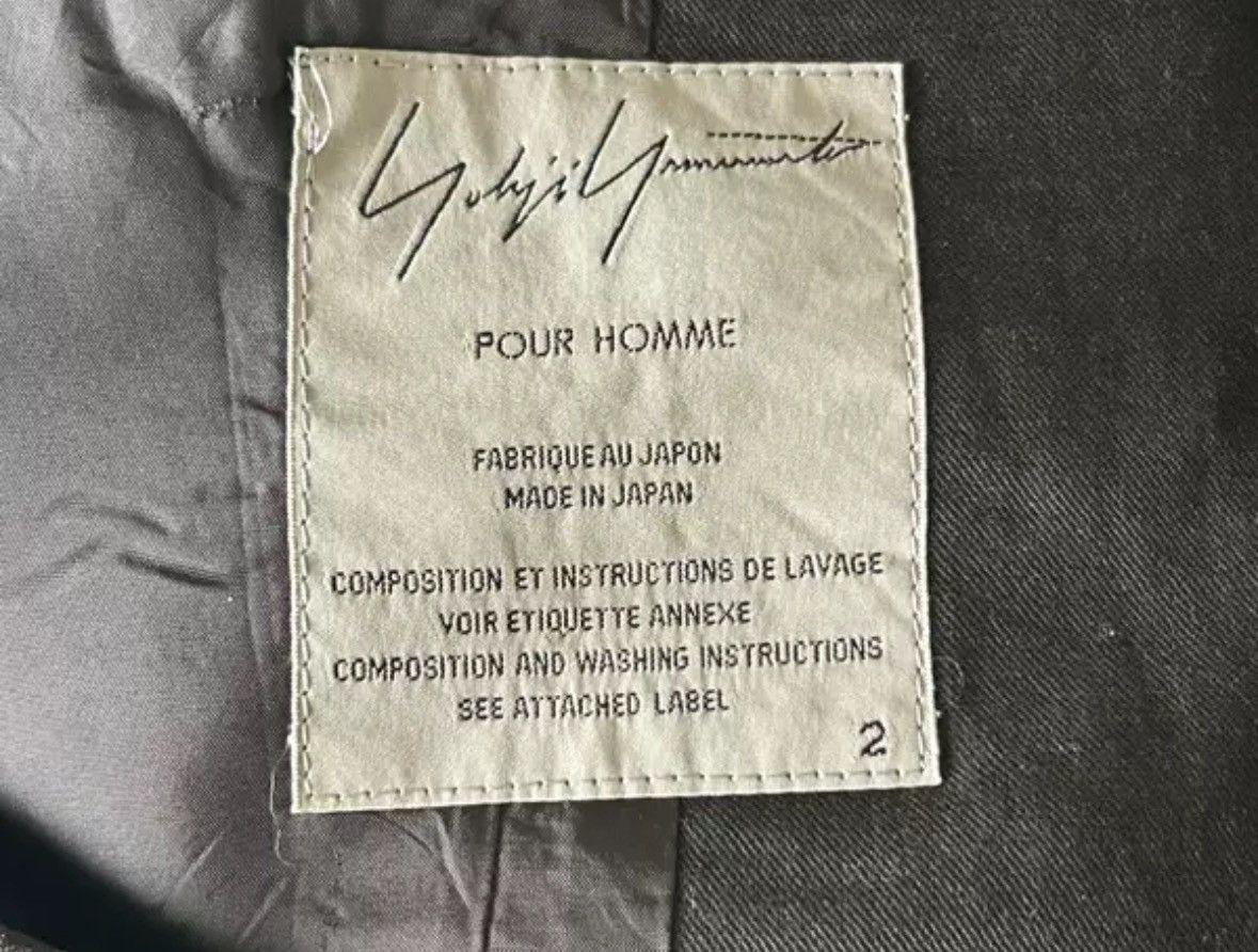 Yohji Yamamoto Yohji Yamamoto 15ss paperclip collarless tracksuit jacket Size US M / EU 48-50 / 2 - 5 Thumbnail