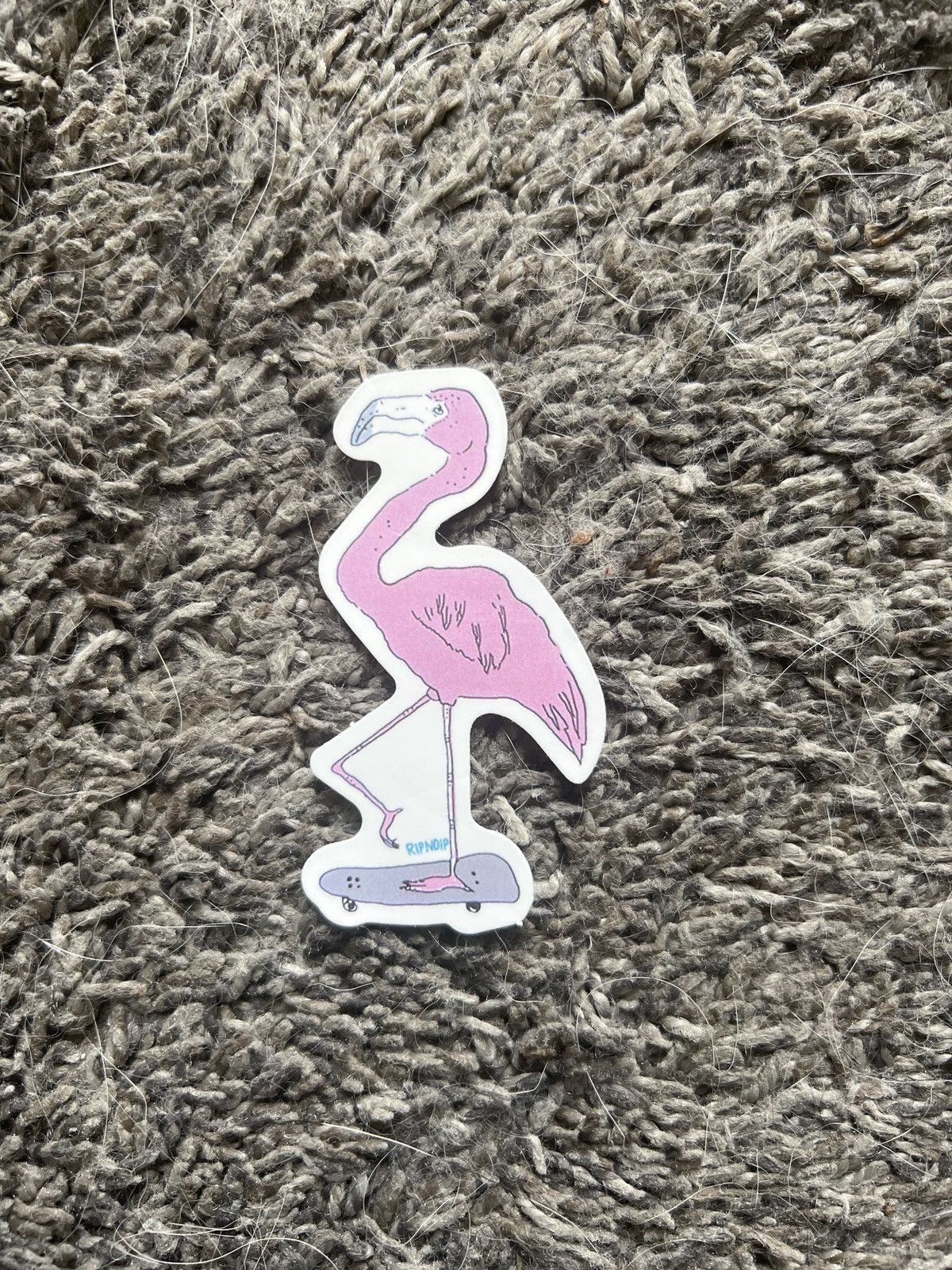 RIPNDIP RIPNDIP Skateboarding Flamingo Sticker Size ONE SIZE - 1 Thumbnail