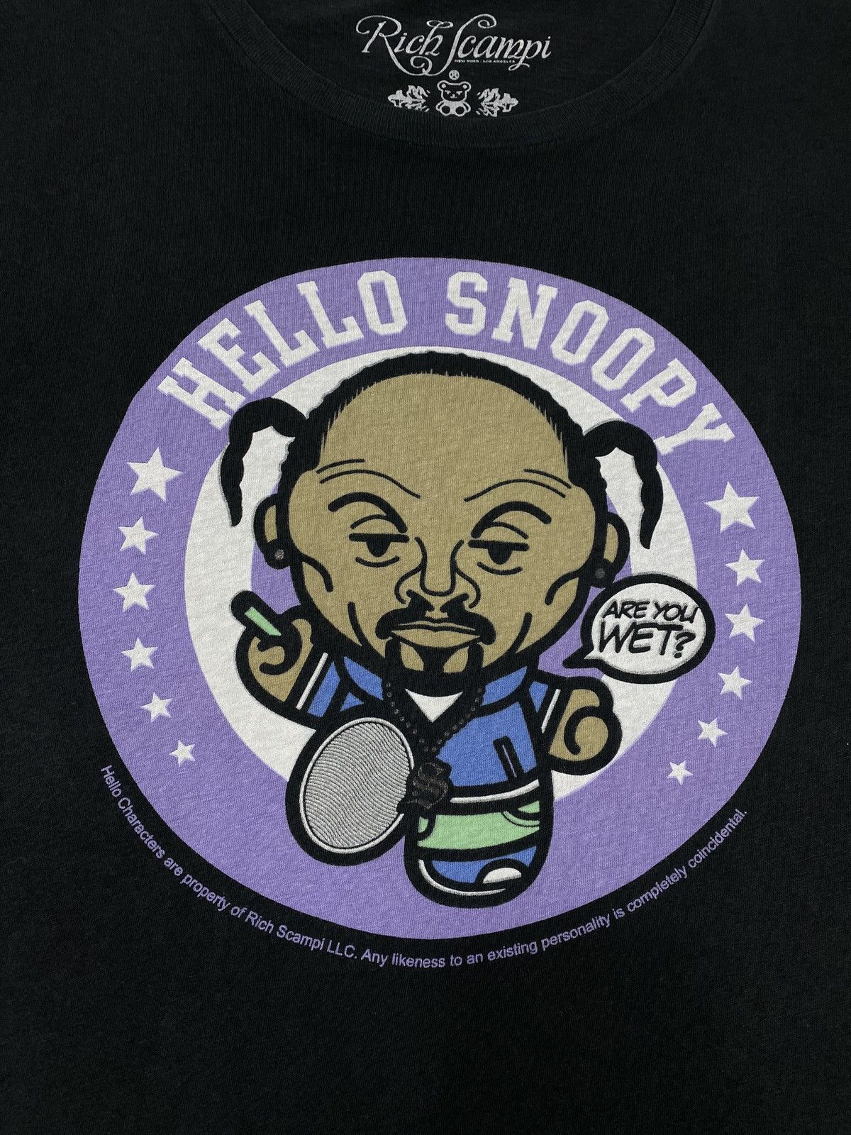 Snoop Dogg 🔥LASTDROP🔥 Snoop Dogg Hello Snoopy Rich Scampi NY LA T-shirt Size US XXL / EU 58 / 5 - 5 Thumbnail