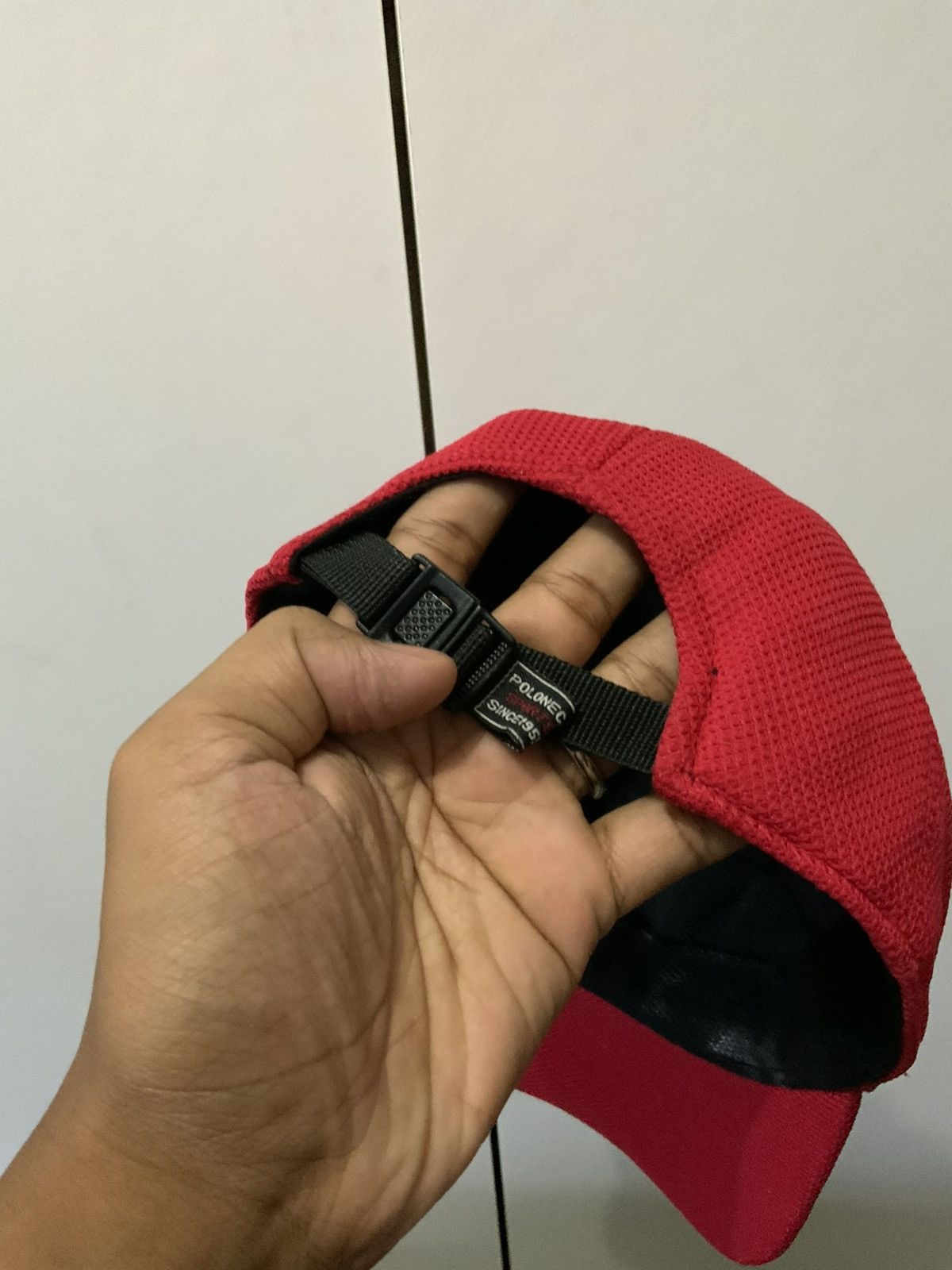 Hat Club Polo Neck Sport Red Logo Hat Size ONE SIZE - 10 Thumbnail