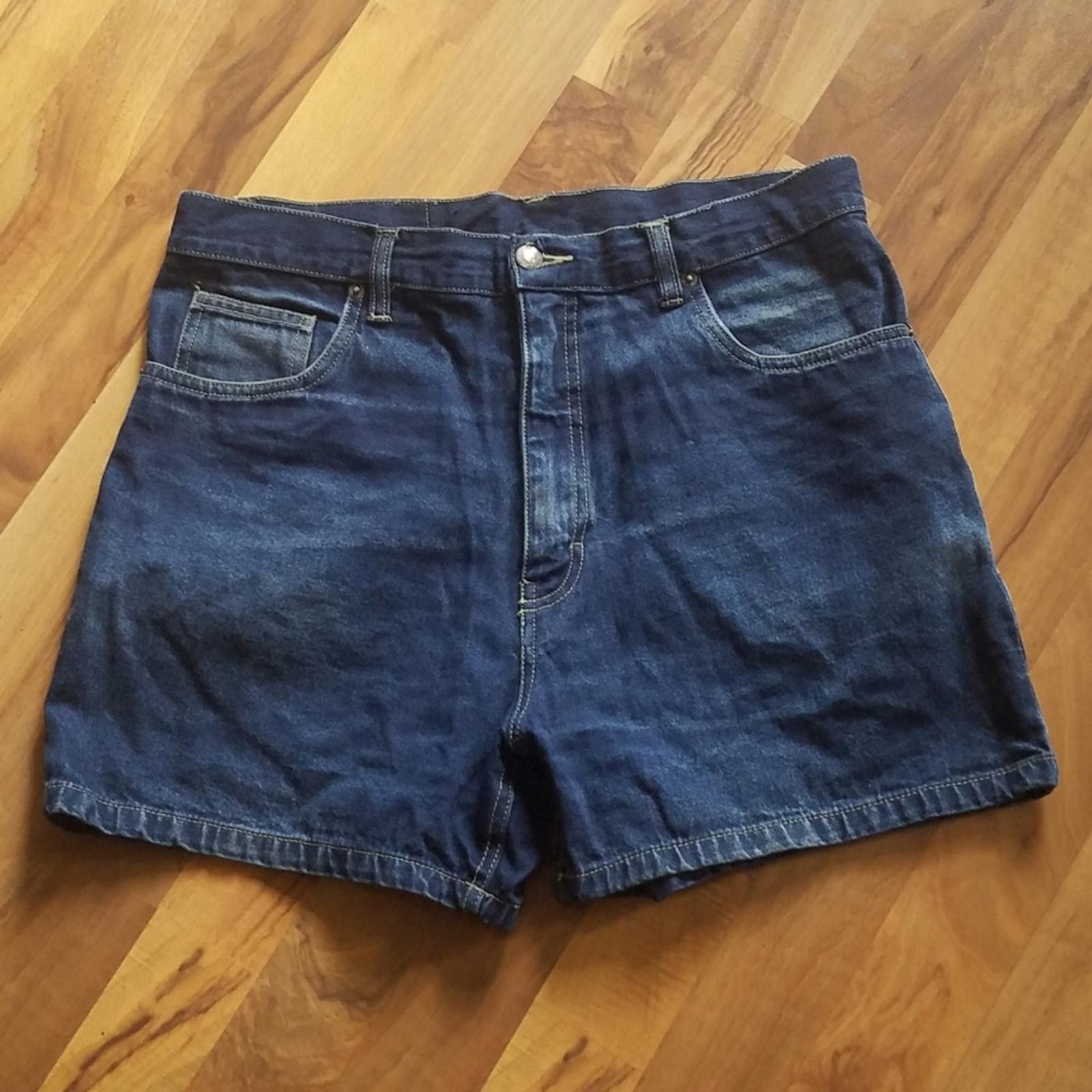 Designer Mc Panthon Denim Blue Women's Shorts Size 34 Size 34" / US 12 / IT 48 - 1 Thumbnail