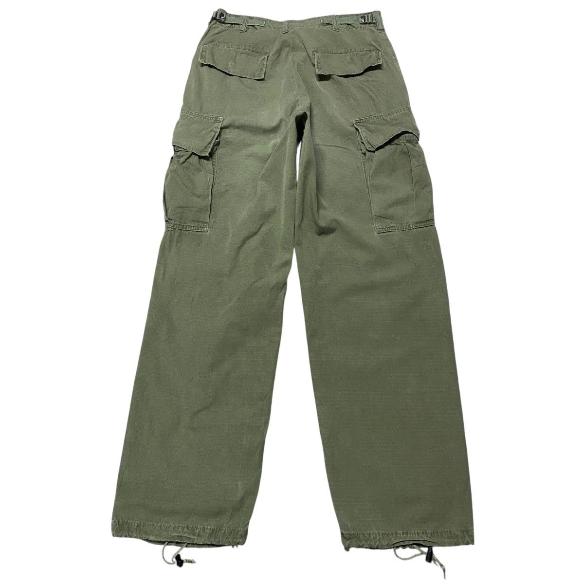 Vintage Vintage 60s Vietnam War Ripstop Poplin Trouser OG-107 Size US 30 / EU 46 - 2 Thumbnail