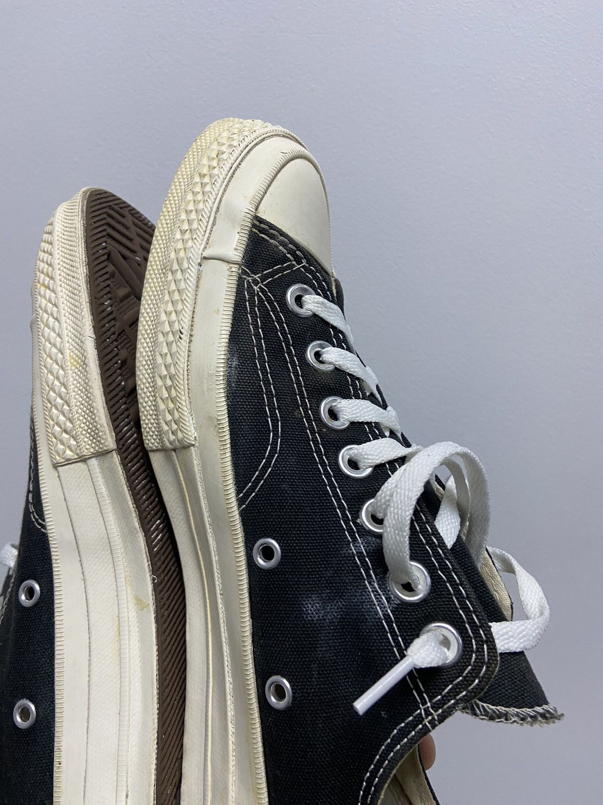 Comme des Garcons PLAY × Converse × Vintage Play Come Des Garcons x Converse Vintage Low Top Size US 9 / EU 42 - 17 Thumbnail
