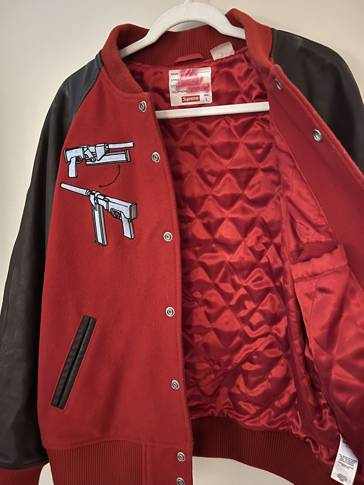 Supreme Supreme AEON FLUX - Red Varsity Jacket Size US L / EU 52-54 / 3 - 19 Thumbnail