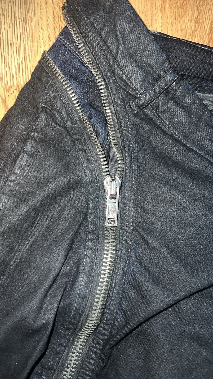 Rick Owens × Rick Owens Drkshdw Rick Owens FW14 Moody Mineral Wax Aircut Size US 32 / EU 48 - 3 Thumbnail