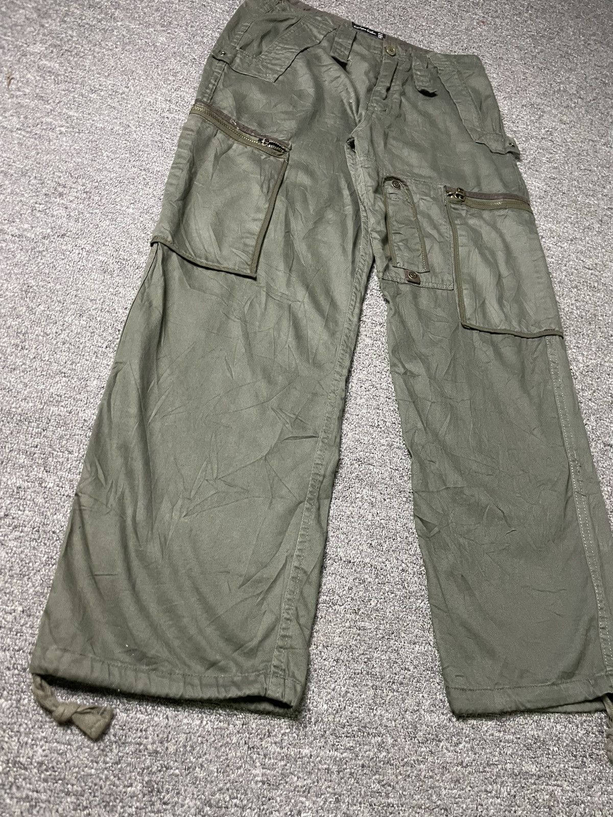 If Six Was Nine × Japanese Brand × Le Grande Bleu (L.G.B.) Bike Star Brand Cargo Pants (68) Size US 32 / EU 48 - 4 Thumbnail