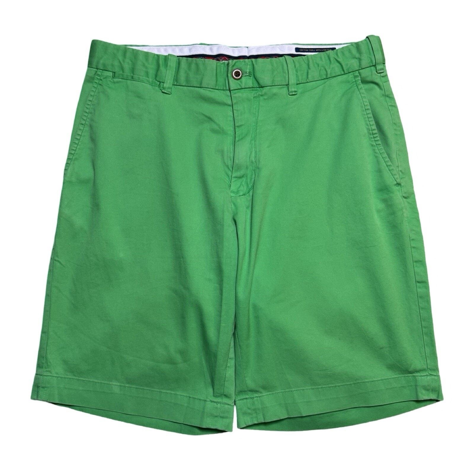 Polo Ralph Lauren Polo Ralph Lauren Shorts Mens Cotton Twill Stretch Green 30 Size US 30 / EU 46 - 1 Thumbnail