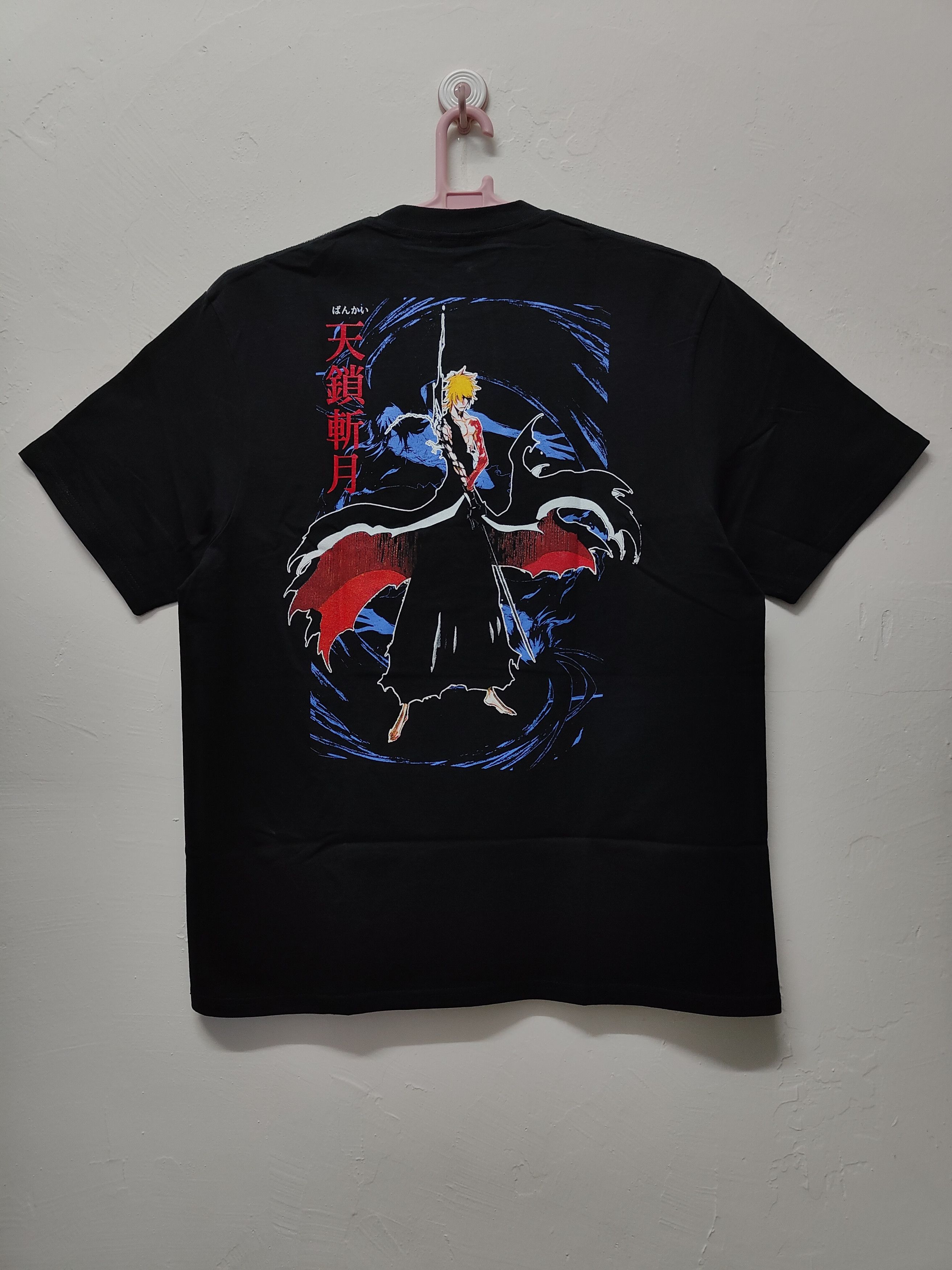 Anime Bleach Kurosaki Ichigo Hollowfied T-shirt Size US XL / EU 56 / 4 - 4 Thumbnail