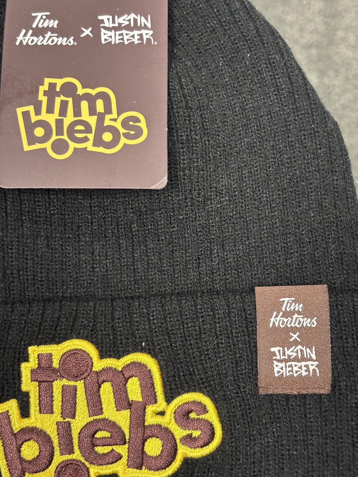 Justin Bieber Justin Bieber x Tim Hortons Timbiebs Beanie Size ONE SIZE - 2 Thumbnail
