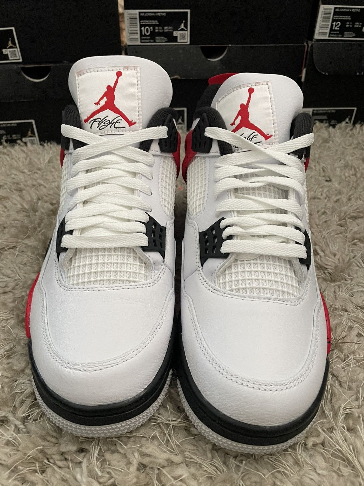 Jordan Brand Jordan 4 Red Cement Size US 9 / EU 42 - 4 Thumbnail
