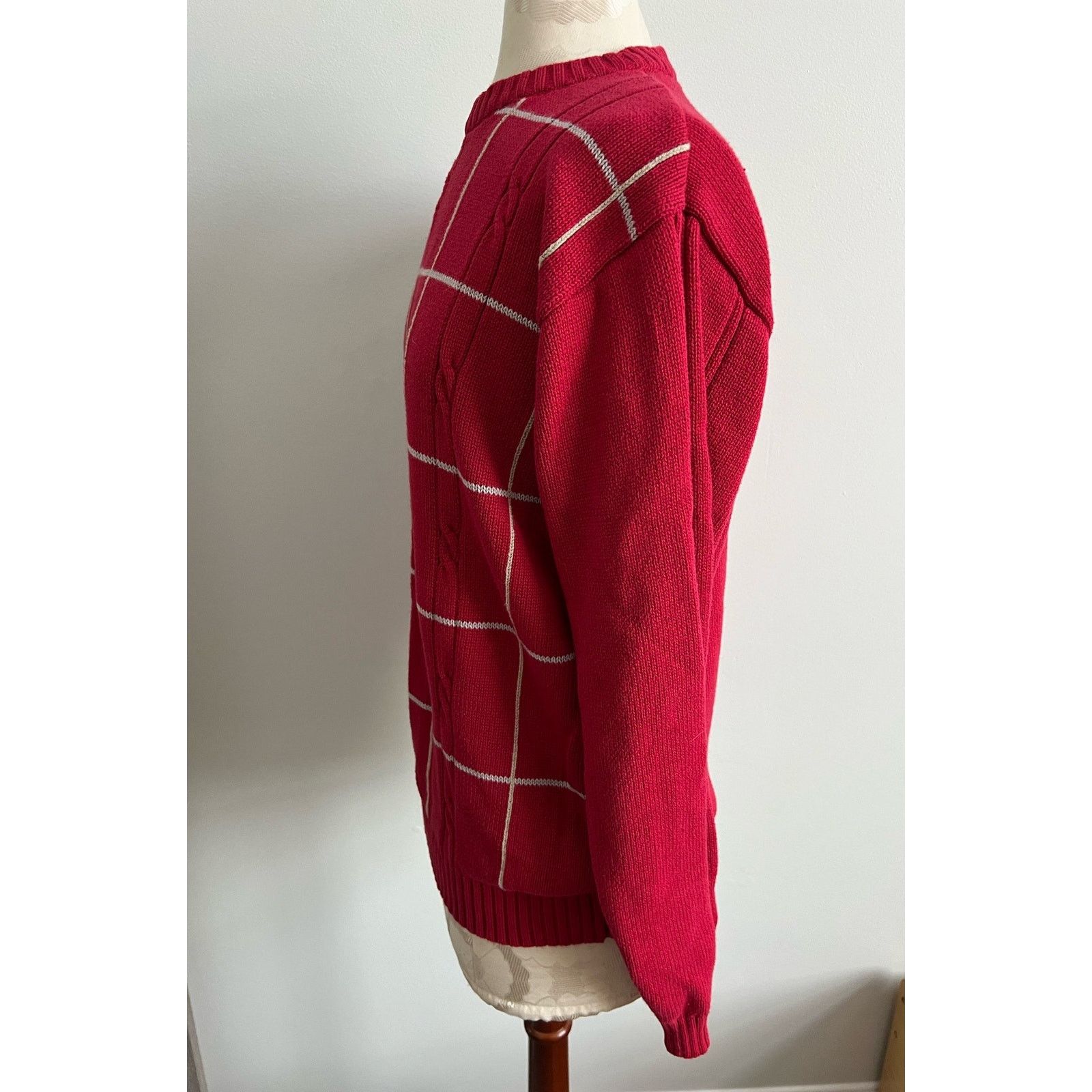 Haggar Haggar Classic Knit Crewneck Sweater Men's Large Size US L / EU 52-54 / 3 - 3 Thumbnail