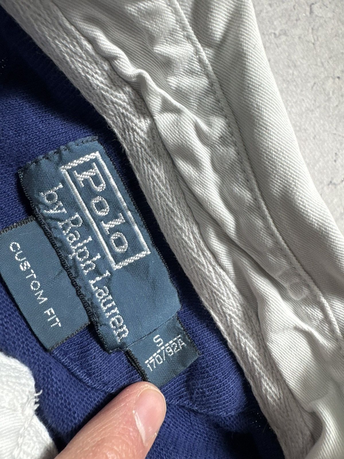 Polo Ralph Lauren Polo Ralph Lauren Rugby Sweatshirt Size S Navy Vintage PRL Size US S / EU 44-46 / 1 - 6 Thumbnail
