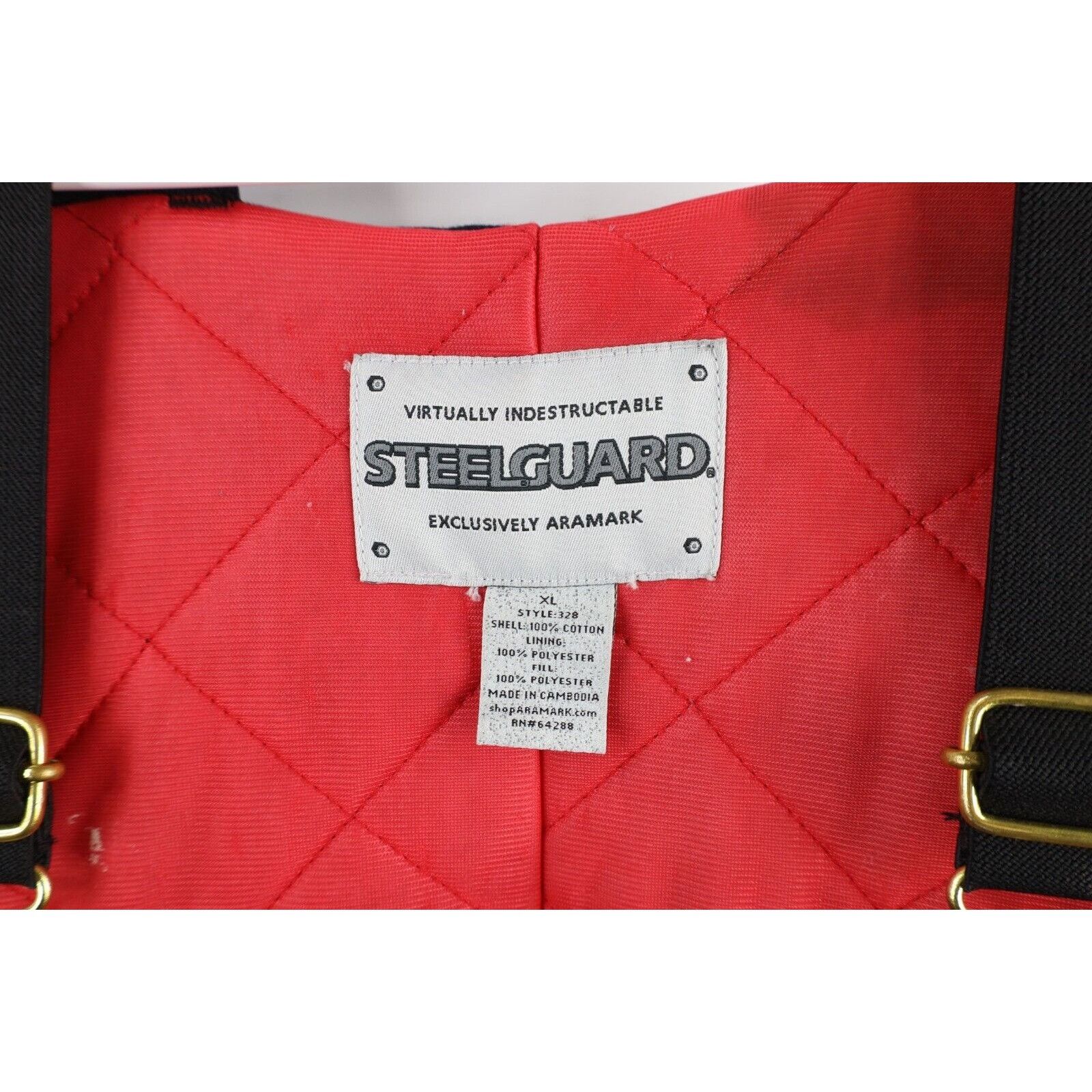 Vintage Vintage Streetwear Quilted Insulated Canvas Overalls Size US 38 / EU 54 - 7 Thumbnail