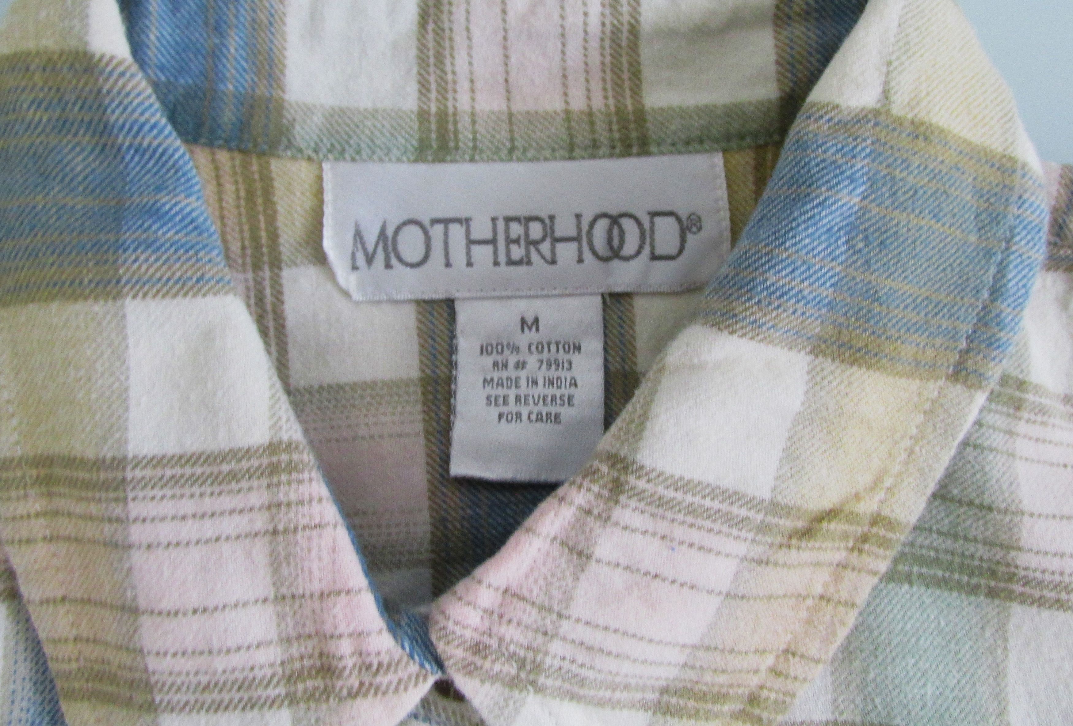 Other Motherhood Maternity Cotton Flannel Shirt Size Medium Size M / US 6-8 / IT 42-44 - 2 Thumbnail