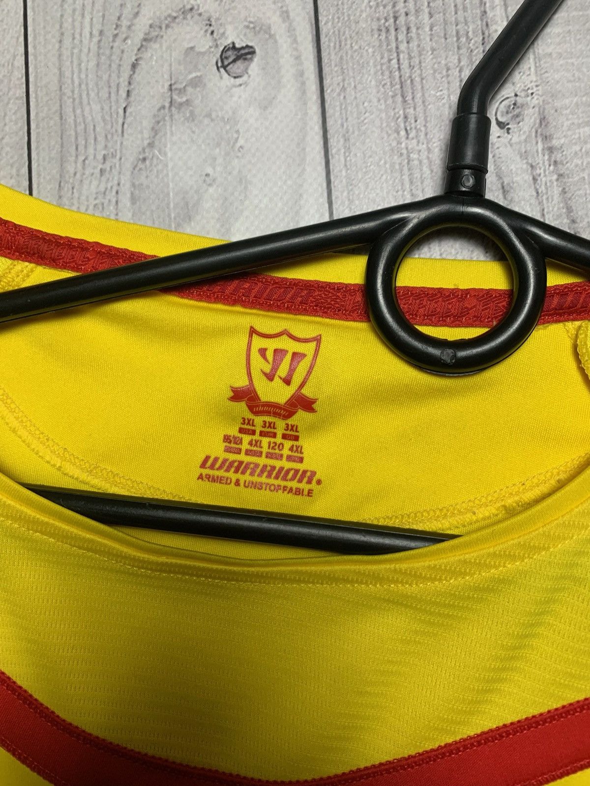 Vintage Vintage Liverpool soccer jersey yellow rare XXXL Size US XXL / EU 58 / 5 - 5 Thumbnail