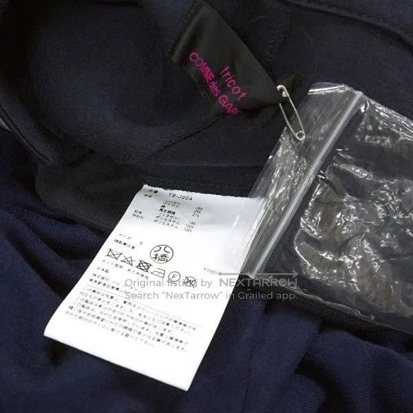 Comme des Garcons Comme Des Garcons Navy Retro Big Button Jacket Size S / US 4 / IT 40 - 9 Thumbnail