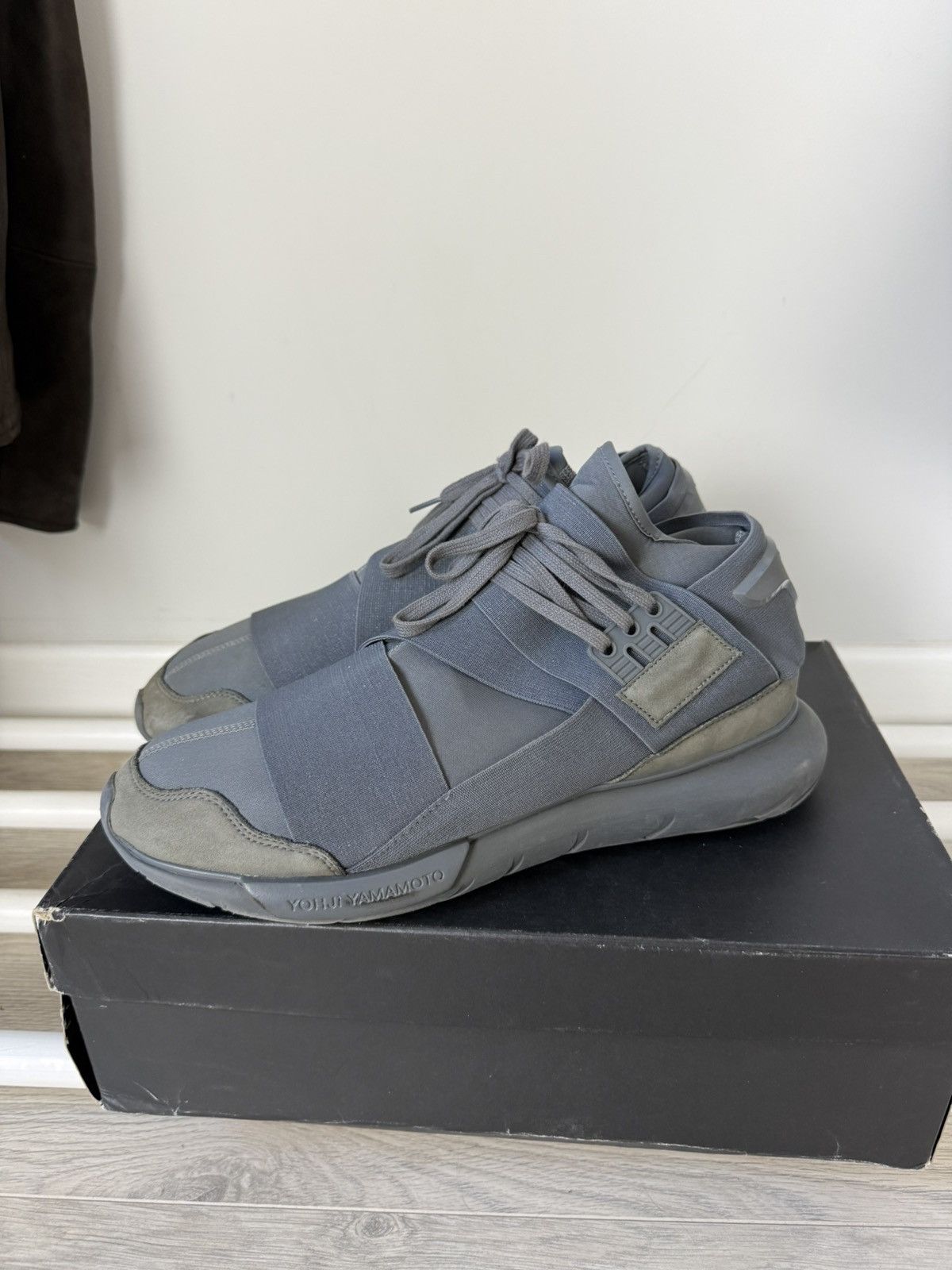 Y-3 Y-3 Yohji Yamamoto Adidas Qasa High Size US 11.5 / EU 44-45 - 2 Thumbnail