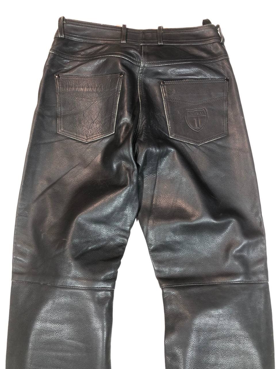 Vintage High Way Racing Moto Leather Pants Vintage Size US 30 / EU 46 - 7 Thumbnail