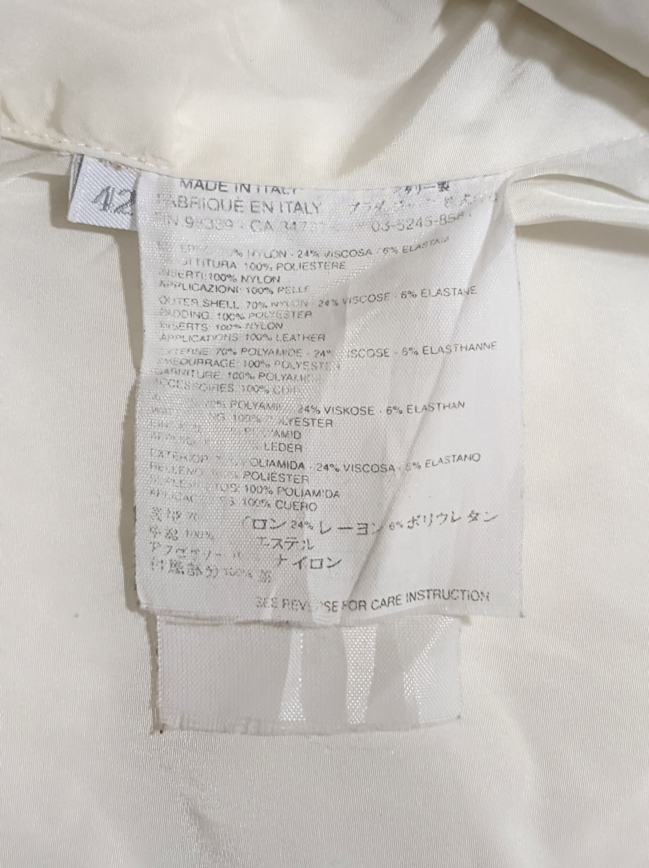 Prada Prada White Womens Jacket Size S / US 4 / IT 40 - 5 Thumbnail