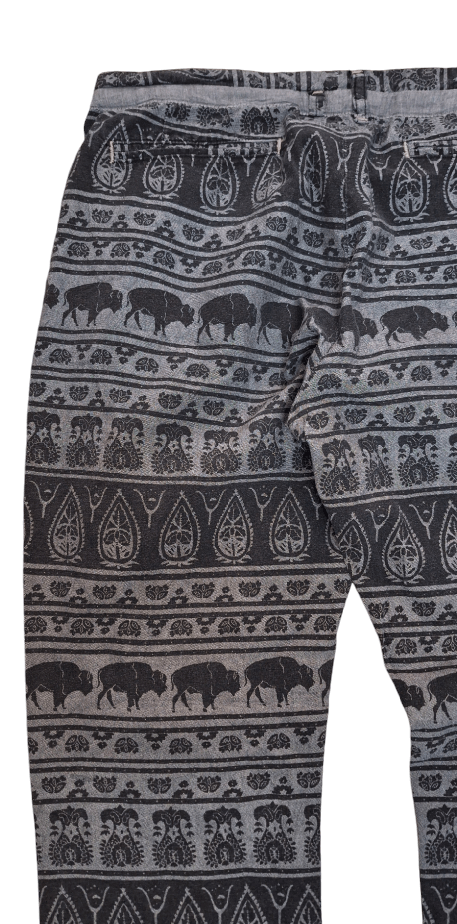 Art Comes First × Paul Smith × Vintage Vintage Paul Smith Red Ear Full Print Pants Size US 32 / EU 48 - 11 Thumbnail