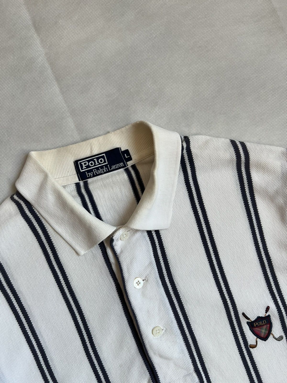 Polo Ralph Lauren × RLX Ralph Lauren Polo Ralph Lauren Golf Vertical Stripe Size US L / EU 52-54 / 3 - 5 Thumbnail
