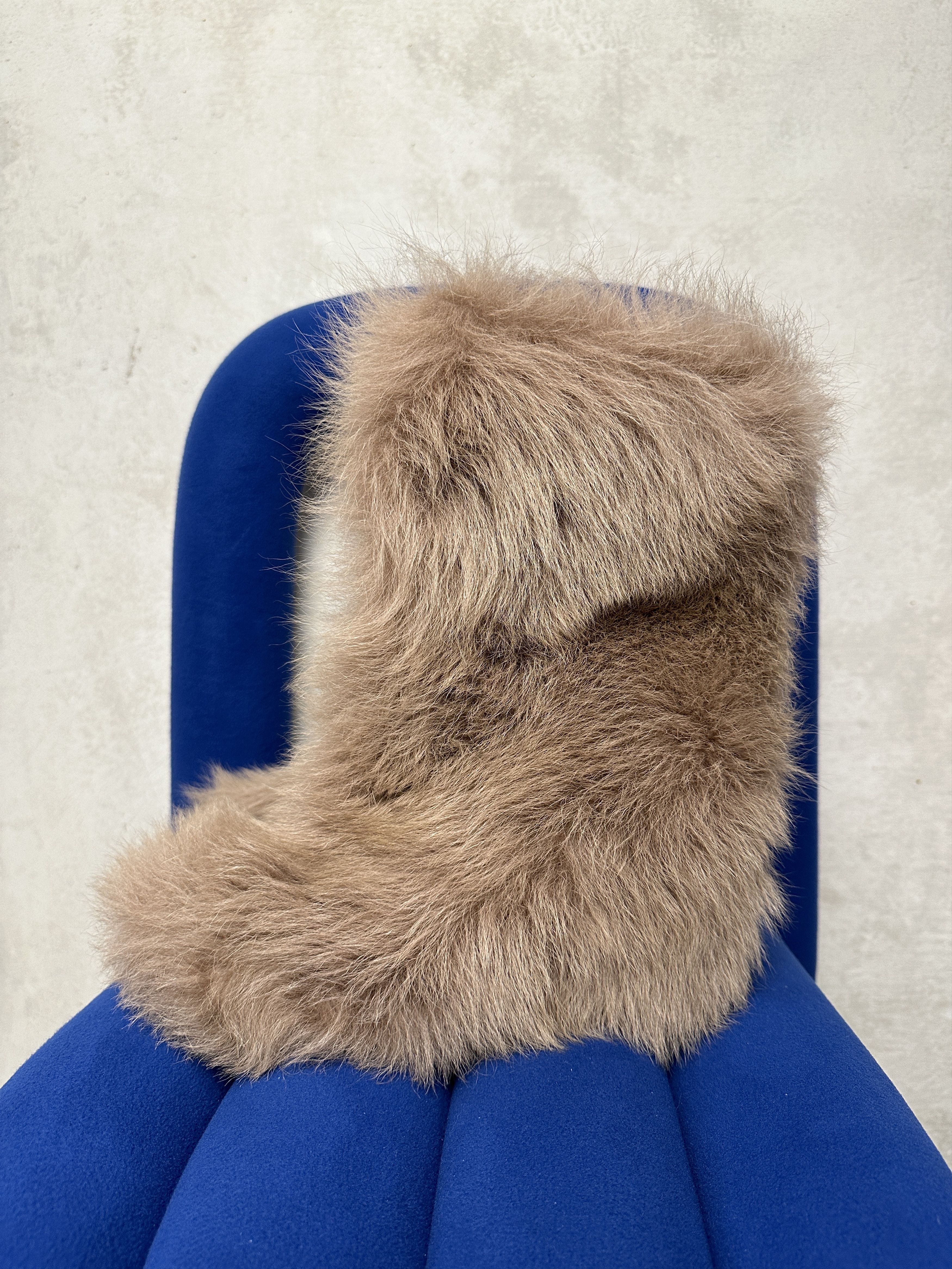 Leather Peter Non A/W17 Uma Calf Fur Boots Size US 9 / IT 39 - 3 Thumbnail