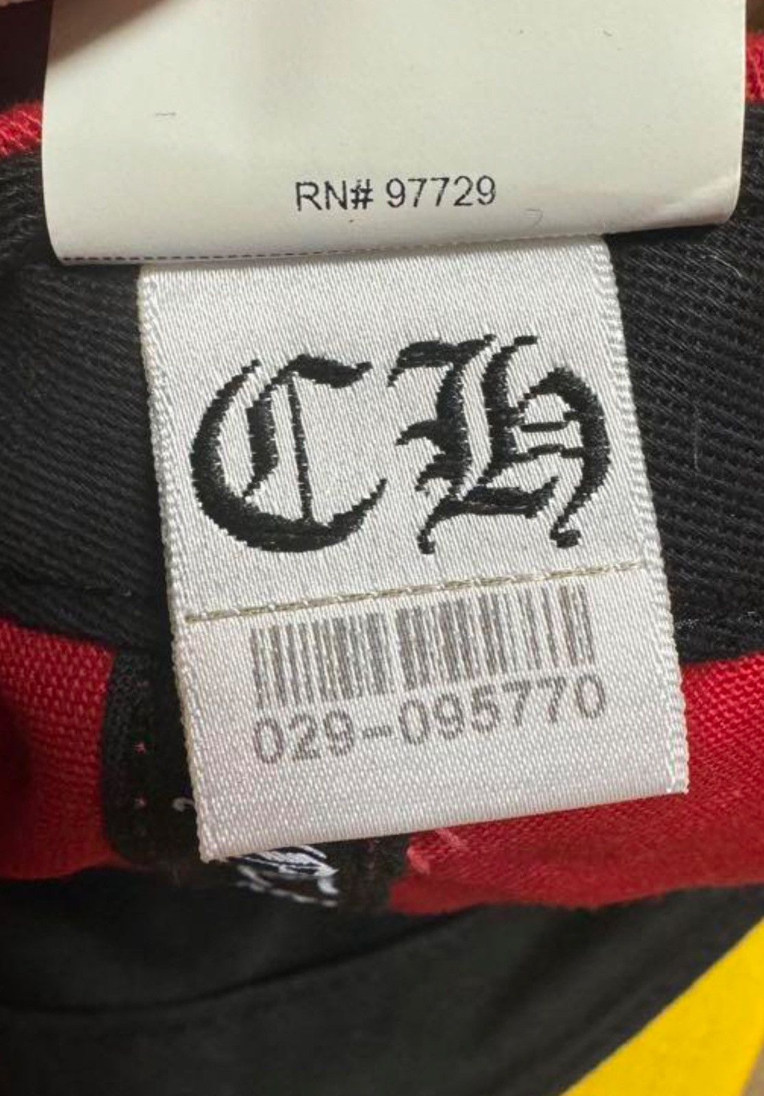 Chrome Hearts Chrome Hearts Baseball Hat – Yellow/Red Size ONE SIZE - 8 Thumbnail