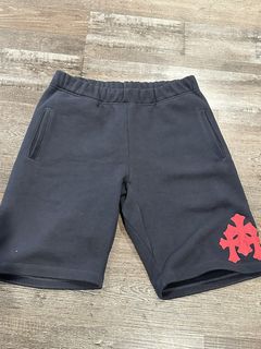 Chrome Hearts Cross Shorts Grey