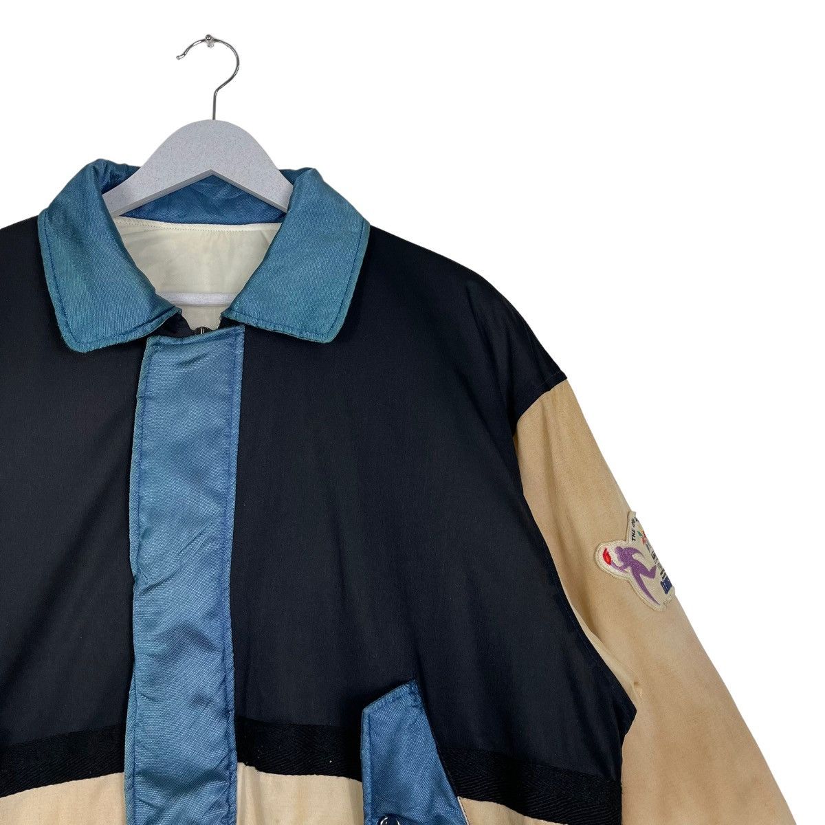 Japanese Brand × USA Olympics × Vintage 💥98 NAGANO OLYMPIC GEORGIA BOMBER JACKET Size US L / EU 52-54 / 3 - 6 Thumbnail
