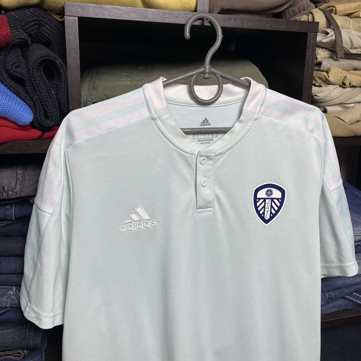 Adidas Mens Adidas FC Leedc 2021 training soccer jersey size L Size US L / EU 52-54 / 3 - 2 Thumbnail