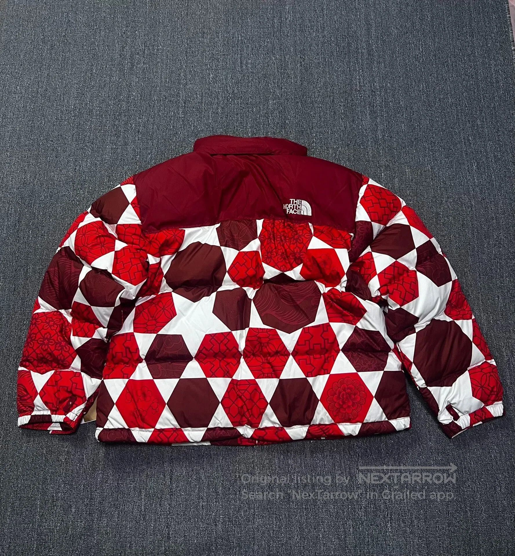 The North Face The North Face 1996 Red White Down Jacket. Size US XXL / EU 58 / 5 - 2 Thumbnail