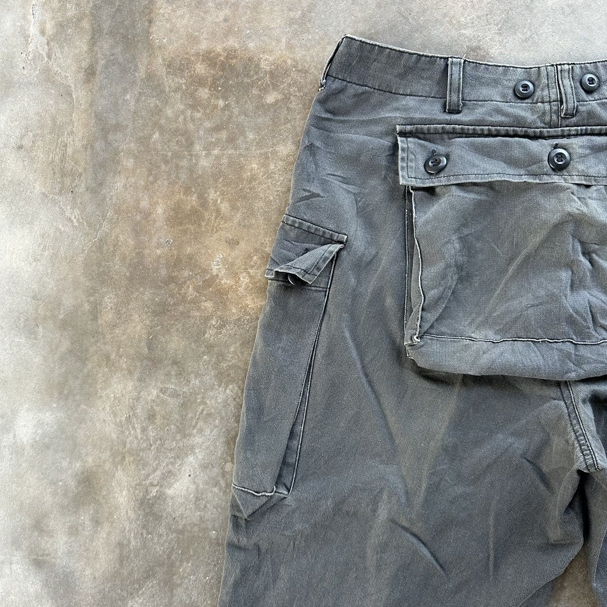 Japanese Brand Vintage Barrel Roll Tactical Monkey Cargo Pants Size US 31 - 5 Thumbnail
