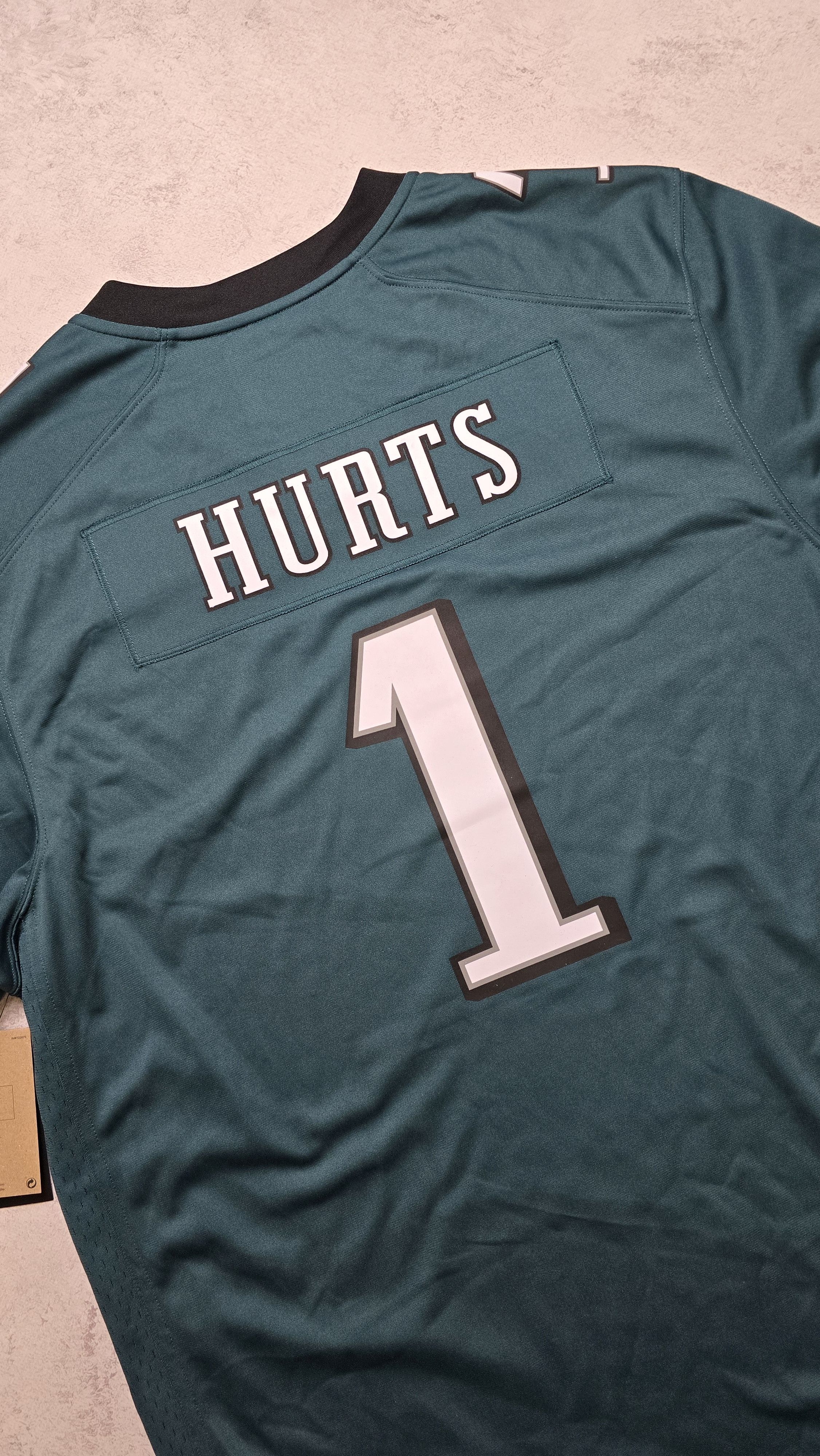 Nike Hurts Jersey Midnight Philadelphia Eagles SuperBowl LIX Size US XL / EU 56 / 4 - 8 Thumbnail