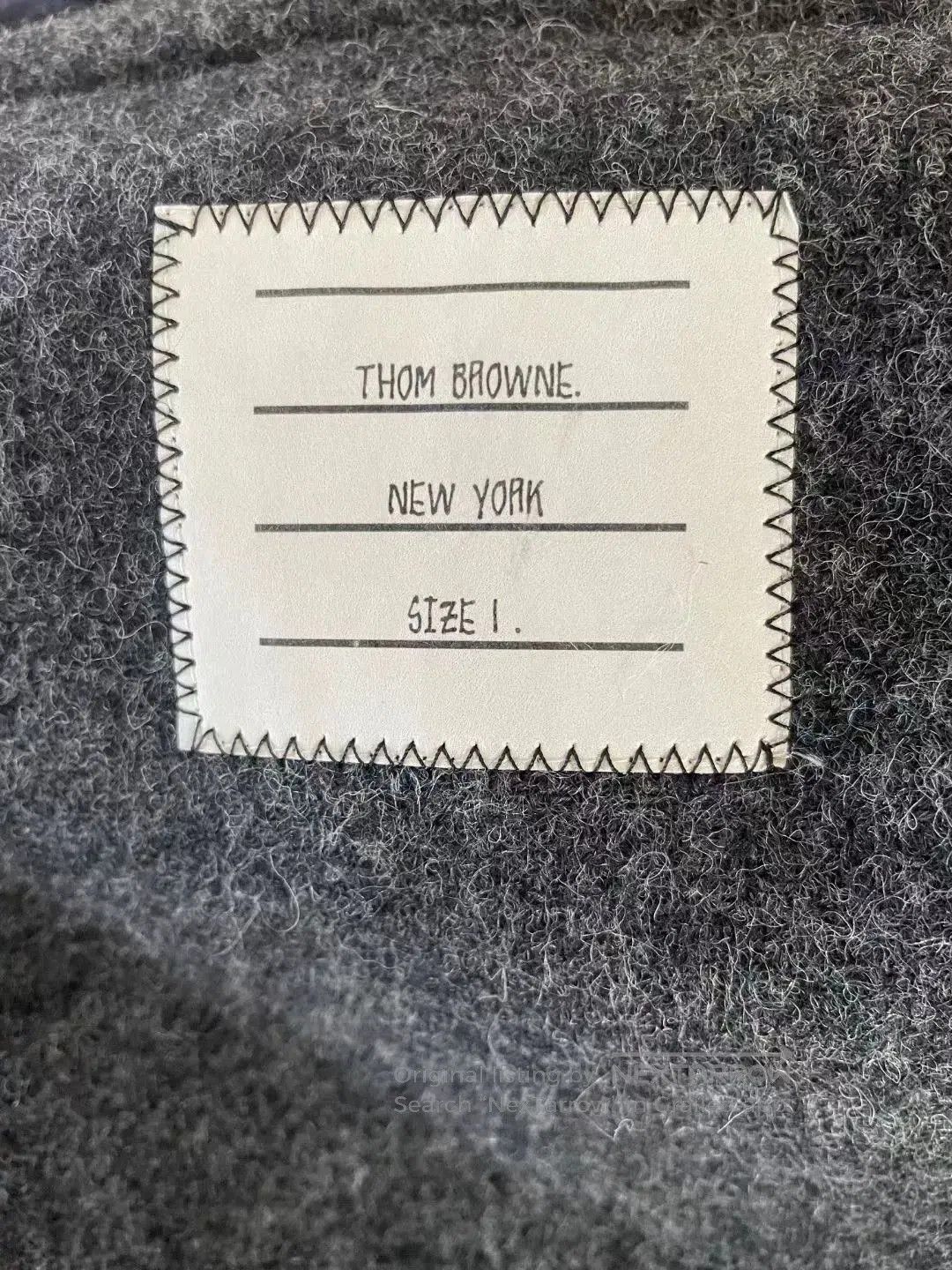 Thom Browne thom browne wool coat with unique design. Size US XS / EU 42 / 0 - 5 Thumbnail