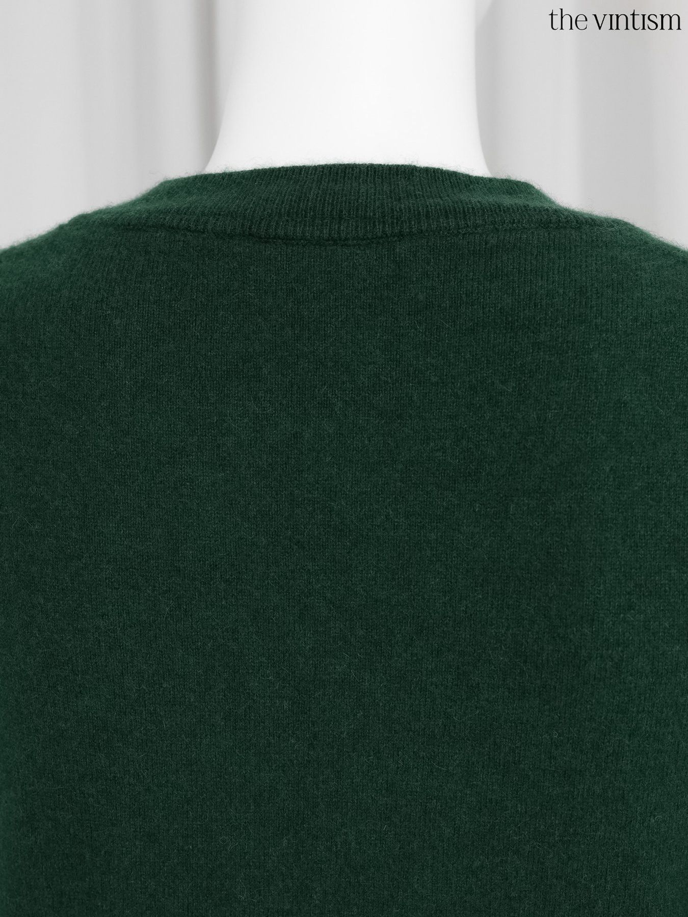 Other Bite Studios Green 100% Pure Cashmere Crewneck Sweater Size S / US 4 / IT 40 - 7 Thumbnail